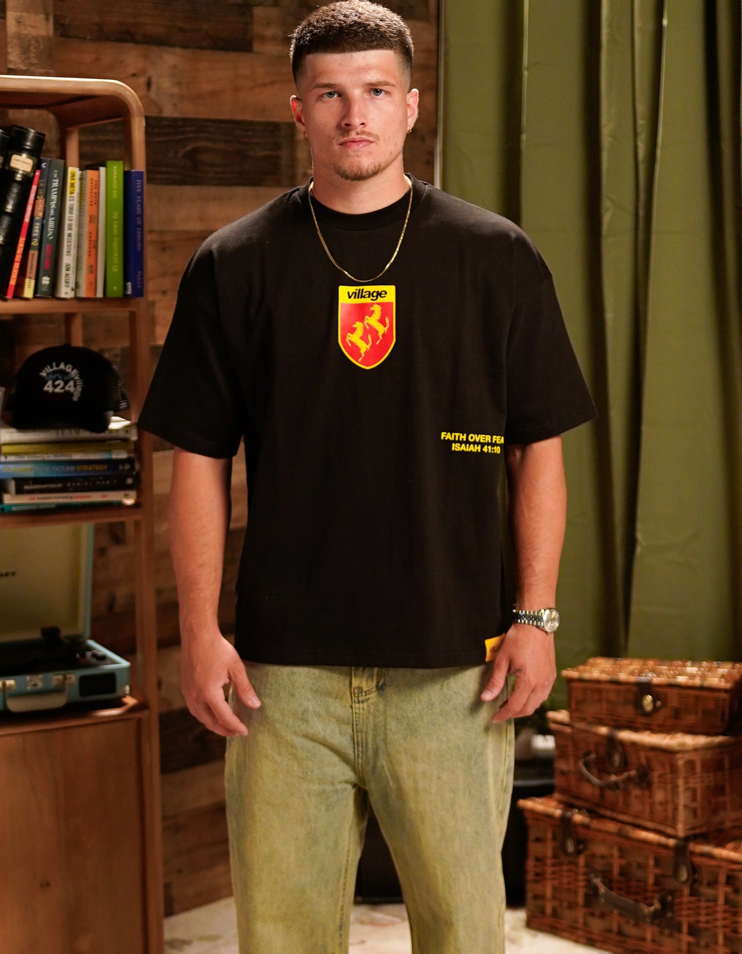 BRONCO BLACK TEE