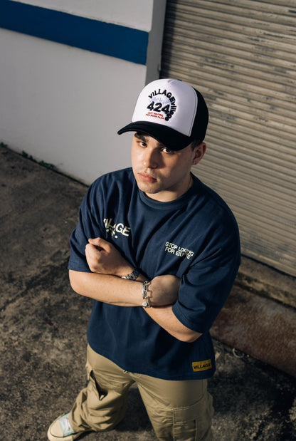 EXCUSES NAVY TEE