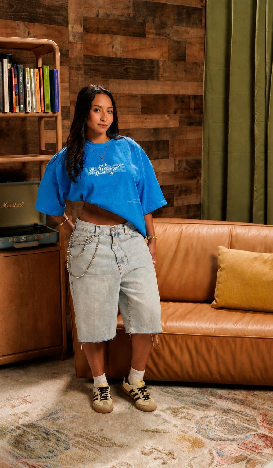 ORIGIN BLUE TEE
