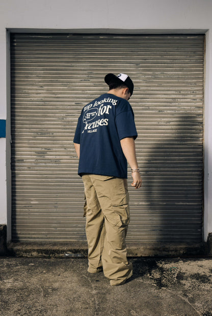 EXCUSES NAVY TEE