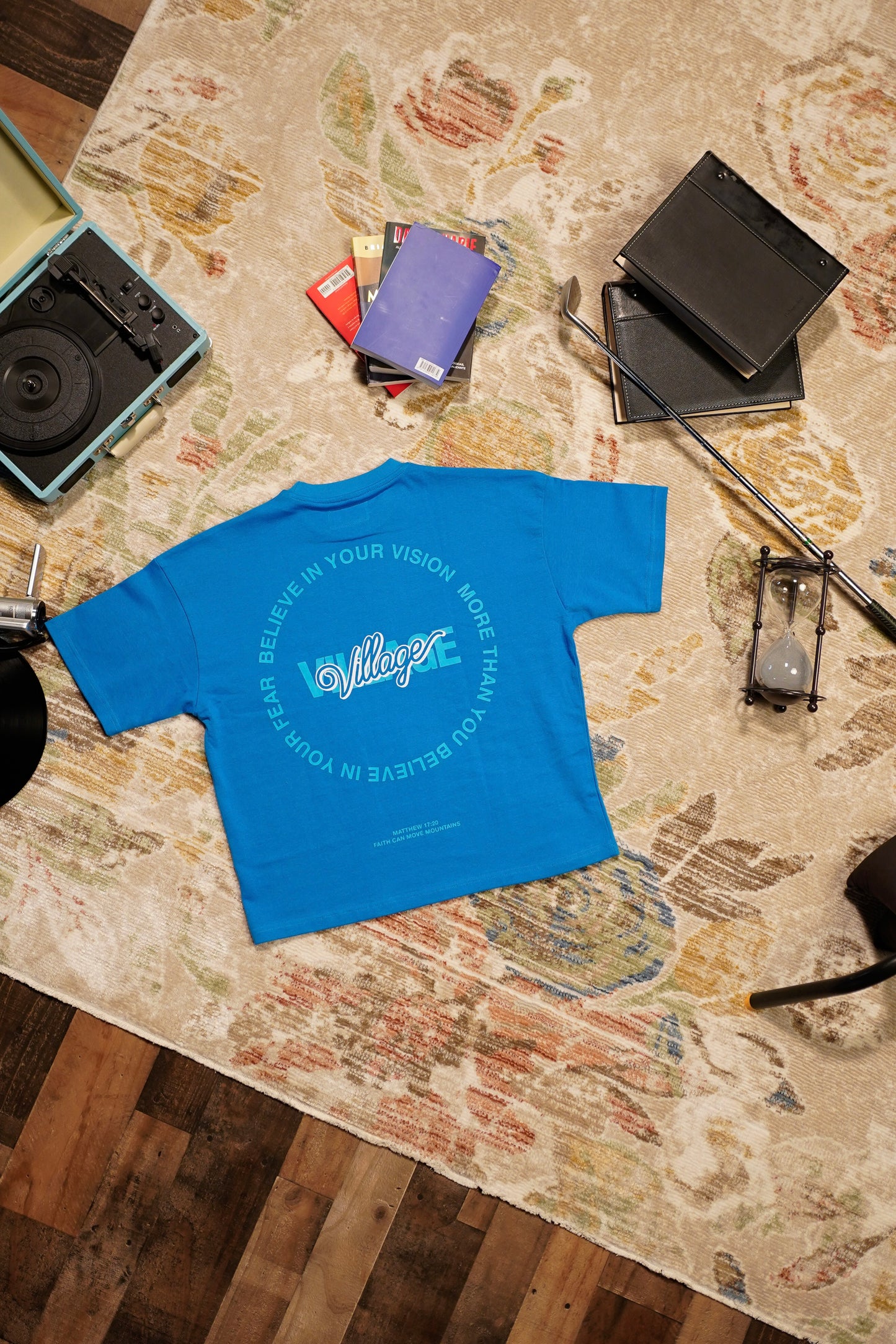 ORIGIN BLUE TEE
