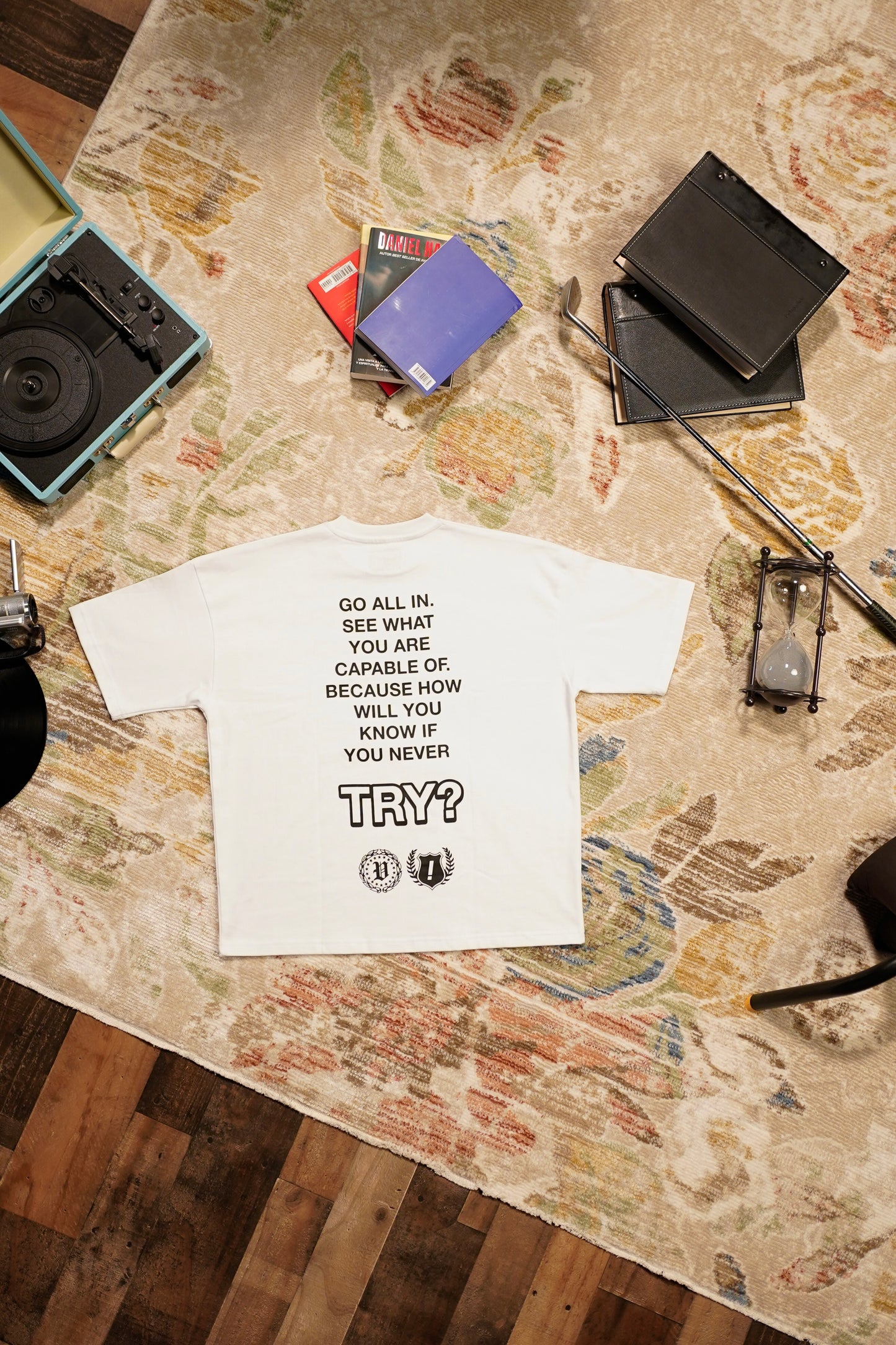 TRY? WHITE TEE