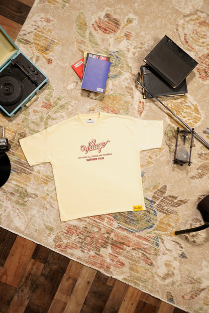 MATTHEW CREAM TEE
