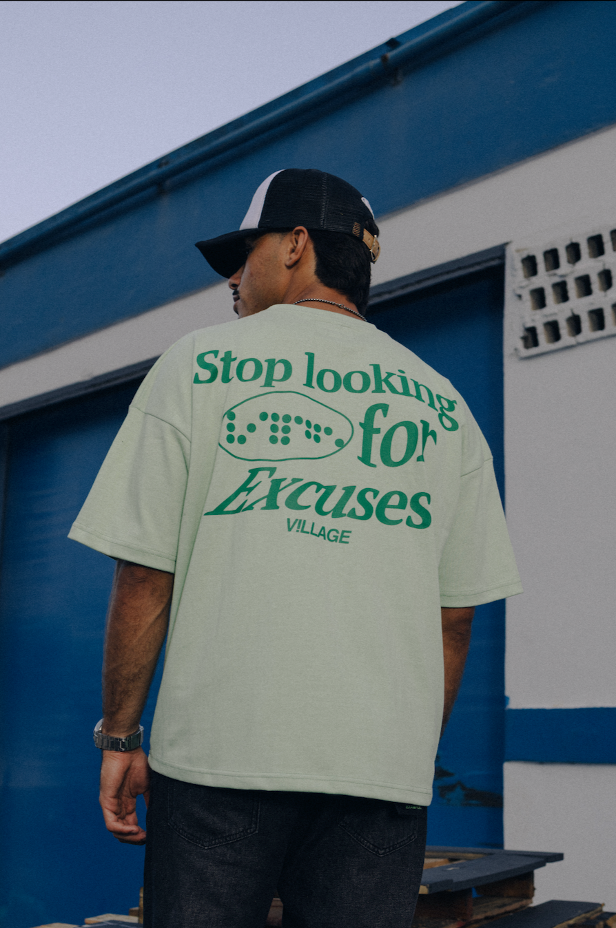 EXCUSES MINT TEE
